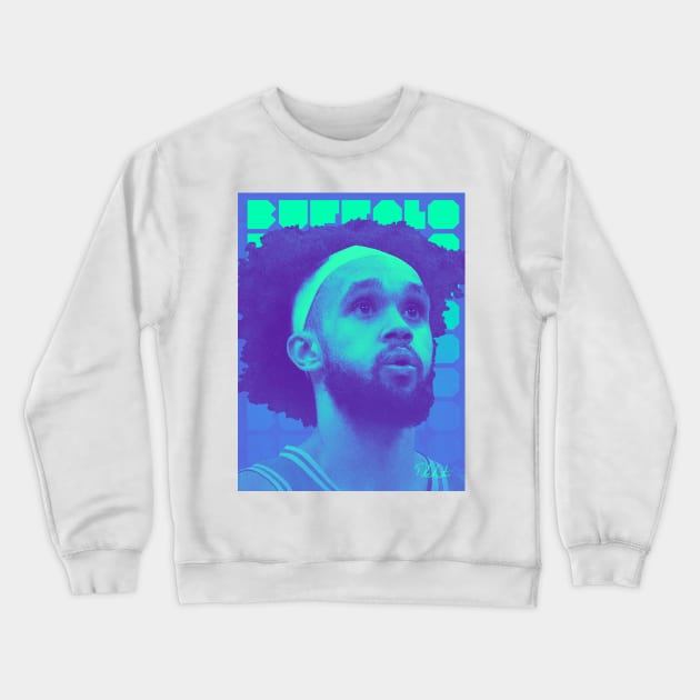 Derrick White - The Buffalo Crewneck Sweatshirt by boothy